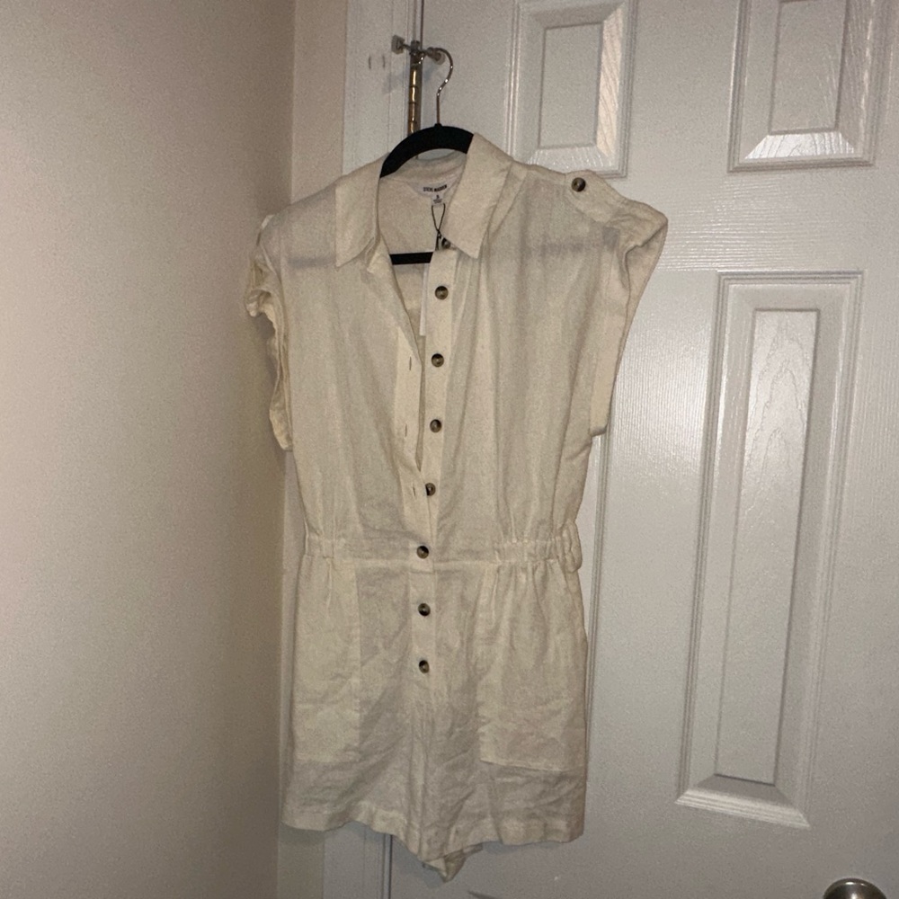 Steve Madden Short Sleeve Romper